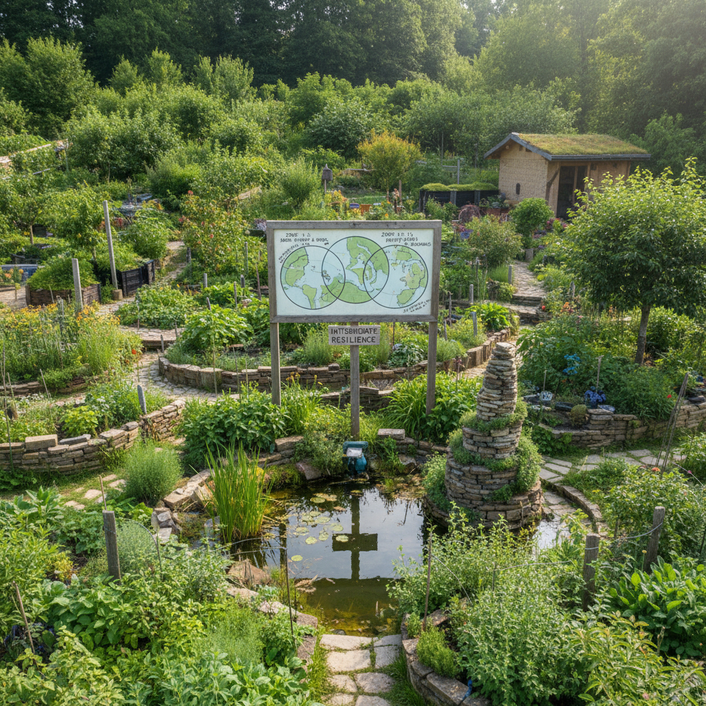 Climate Resilient Permaculture: Adaptive Zone Design Mapping