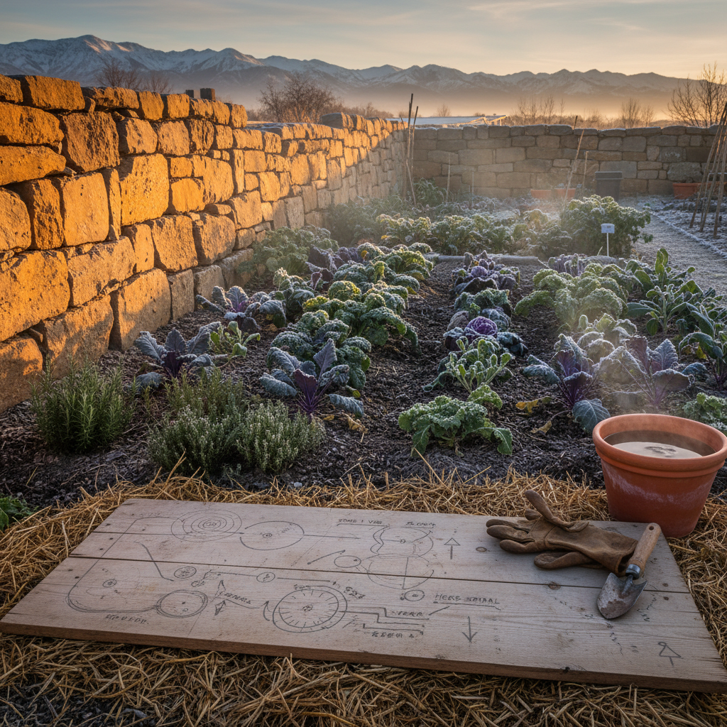 Thermal Mass Permaculture: Zone 0-1 Winter Maps Guide